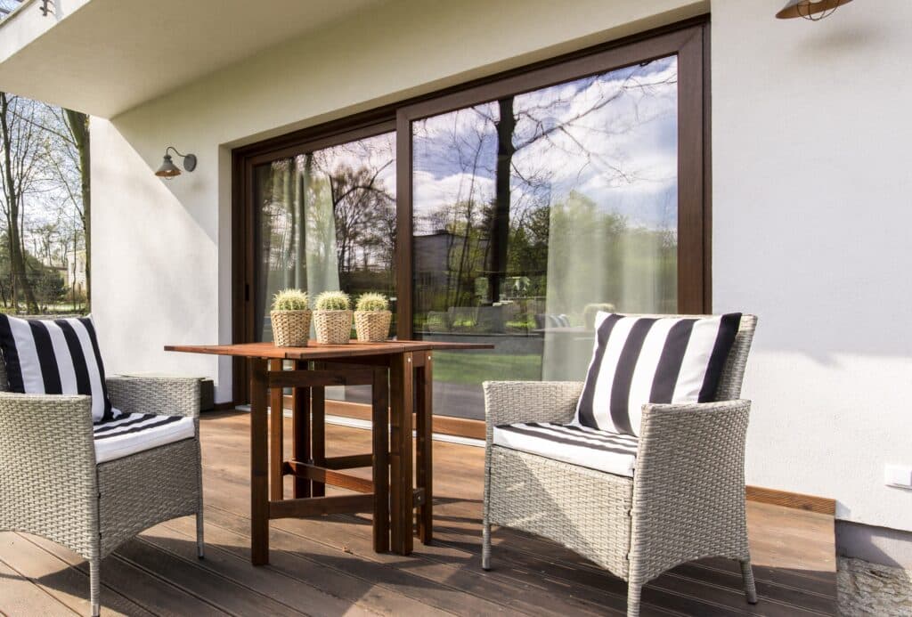 Maximizing Patio Space with Glass Doors