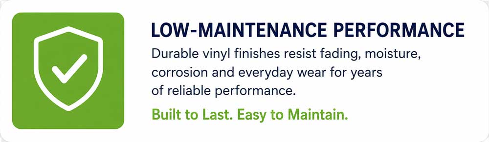Low Maintenance Performance